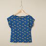 Katoenjersey Kameleon – jeansblauw/zachtgroen,  thumbnail number 7