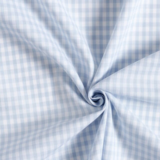 Katoenen stof Vichy - 0,5 cm – babyblauw, 