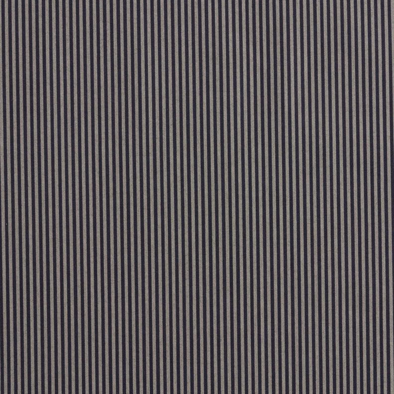 Overhemdenstof verticale strepen – zwart/grijs, image number 1