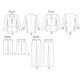 Pak: Jas|shorts|broek, Vogue 8890 | 44 - 56,  thumbnail number 9