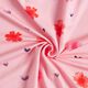GOTS Katoenjersey Aquarel bloemen | Tula – roze,  thumbnail number 3
