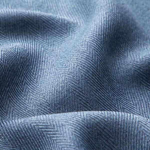 Verduisteringsstof Visgraat – jeansblauw,  image number 2