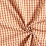 Seersucker Katoen geweven ruit – terracotta/lichtbeige,  thumbnail number 3