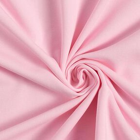 Licht katoenen sweatstof effen – roze, 