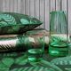 Outdoorstof Canvas Palmbladeren – donkergroen,  thumbnail number 6