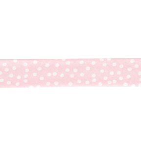 Biasband verspreide stippen [20 mm] – roze, 