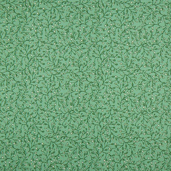 Decostof Half panama Kleine takken – groen, image number 1