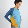FRAU LILLE - raglansweater met diagonale deelnaden, Studio Schnittreif  | XS -  XXL,  thumbnail number 3