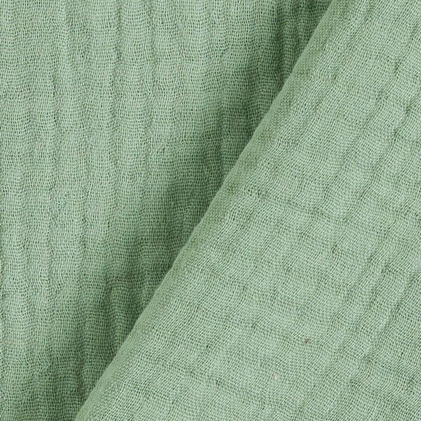 GOTS Drielaagse katoenen mousseline – riet, image number 5