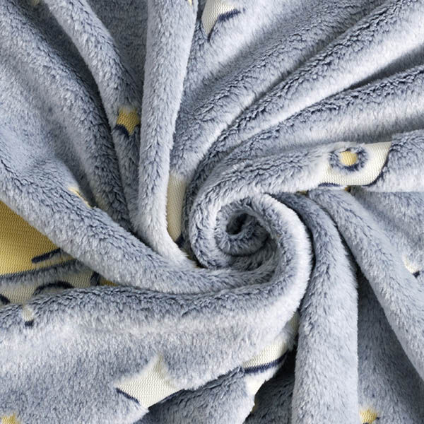 Gezellige fleece Glow in the dark universum – nachtblauw/creme, image number 4
