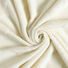 Gezellige fleece Sterren en bloemen – ecru,  thumbnail number 3