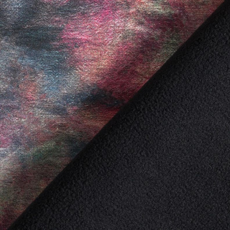 Softshell Abstract patroon – anthraciet/druif,  image number 5