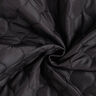 Doorgestikte stof Cirkelvormig motief – zwart,  thumbnail number 3
