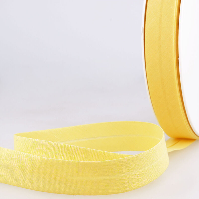 Biasband Polycotton [20 mm] – geel,  image number 1