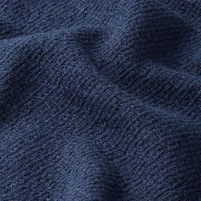 Grof geweven kostuumstof – marineblauw, 