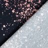 Katoenjersey Gouden vlekjes | Glitzerpüppi – zwart blauw/donker oudroze,  thumbnail number 4