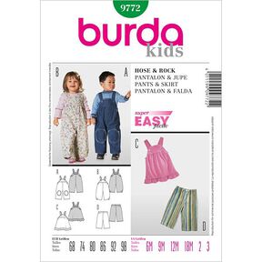 Tuinbroek / -rok, Burda 9772, 