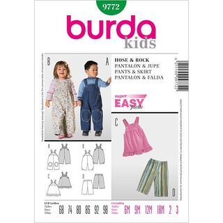 Tuinbroek / -rok, Burda 9772, 