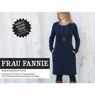 FRAU FANNIE - veelzijdige sweaterjurk, Studio Schnittreif  | XS -  XL, 