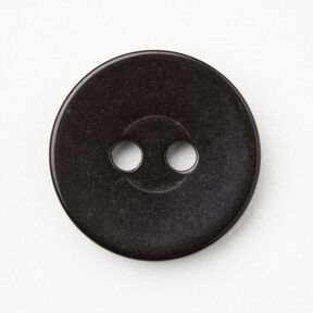 2-gats knoop glanzend [Ø 15 mm] – zwart, 