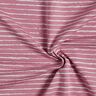 Katoenjersey Skribbel-strepen – oudroze,  thumbnail number 3