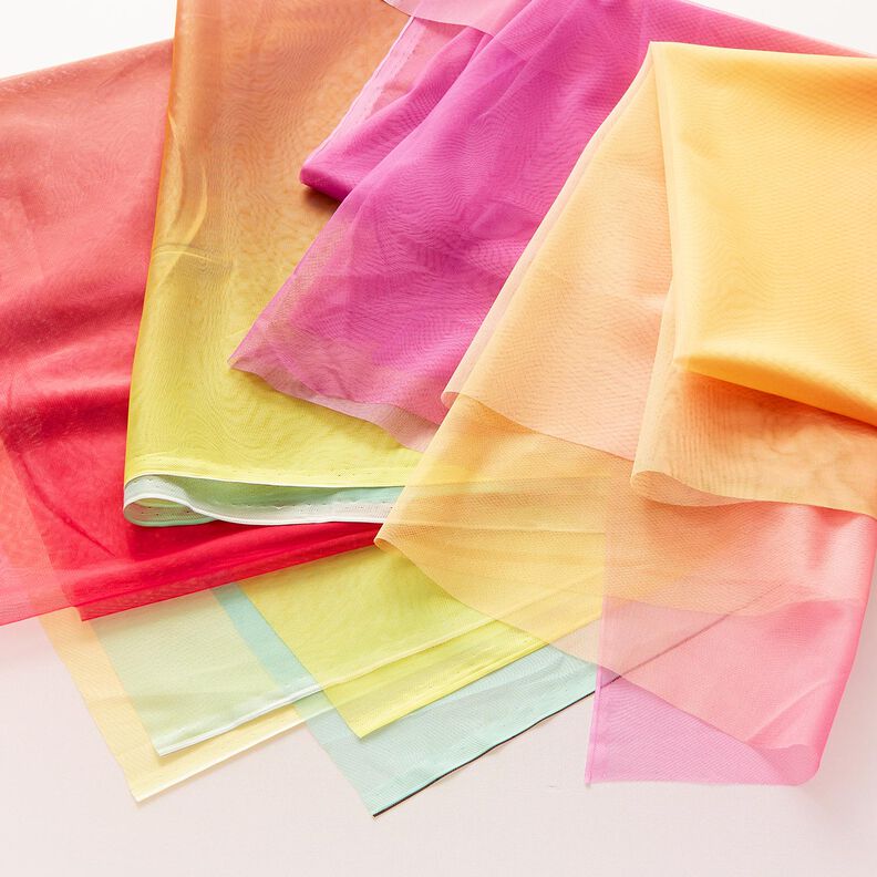 Softmesh Regenboog-verloop – aquablauw/intens roze, image number 7
