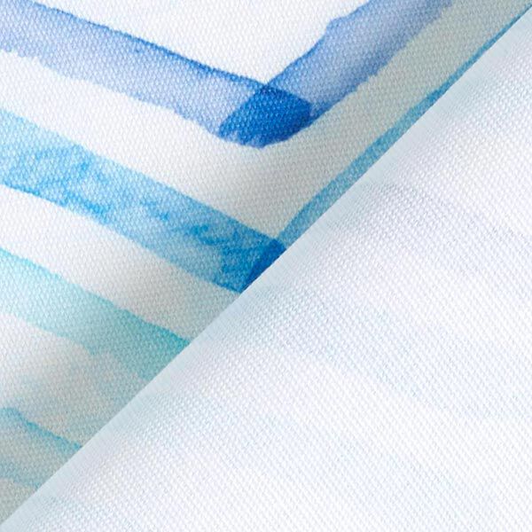 Outdoorstof Canvas Tanden – blauw, image number 4