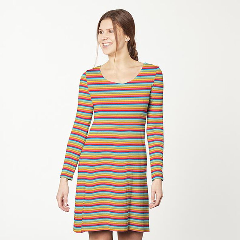 Katoenjersey regenboofringen | by Poppy,  image number 5
