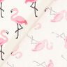 Gecoate katoen flamingo – ecru,  thumbnail number 3