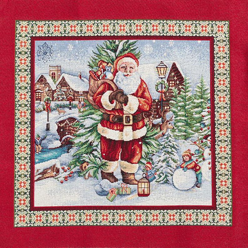 Panel Gobelin Kerstbezoek – karmijnrood, image number 1