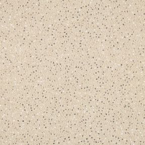 Tricot bouclé Pailletten Effen | Poppy Fabrics – cashew, 
