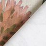 Decostof Half panama bloeiende klaver – rood/licht taupe,  thumbnail number 4