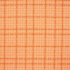 GOTS Katoenjersey Ruiten | Tula – oranje/terracotta, 