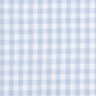 Katoenen stof Vichy ruit 1 cm – licht jeansblauw/wit,  thumbnail number 1