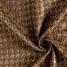 Cloqué Glitter pied-de-poule – middelbruin,  thumbnail number 3