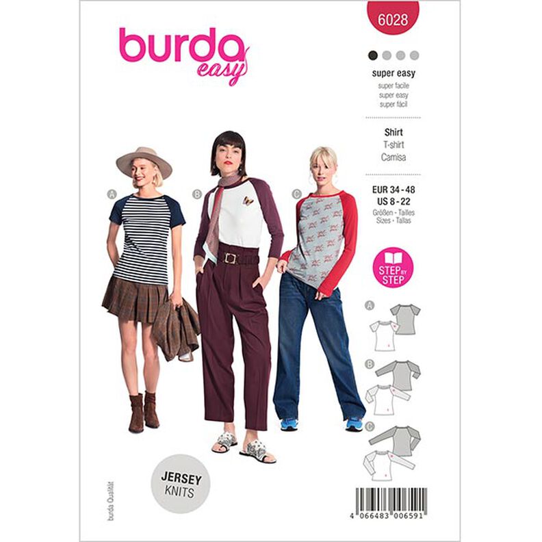 Shirt | Burda 6028 | 34–48,  image number 1