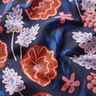 Katoenpopeline Fresh Flowers | Nerida Hansen – nachtblauw,  thumbnail number 2