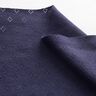 Fijngebreide jersey met gaatjesmotief – marineblauw,  thumbnail number 4