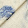 Viscose-linnen-mix Aquarelrozen – natuur/marineblauw,  thumbnail number 4