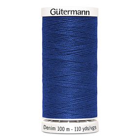 Jeansdraad [6756] | 100 m | Gütermann – koningsblauw, 