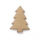 Applicatie Vilt Kerstboom [4 cm] – beige,  thumbnail number 1