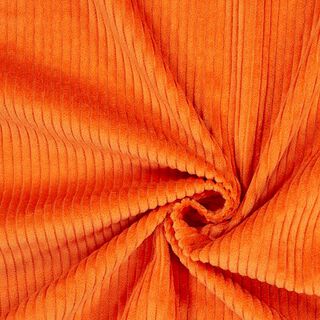 Brede rib voorgewassen Effen – oranje, 