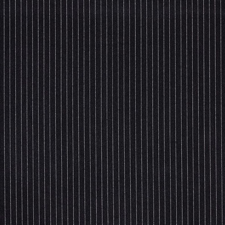 Pakstof Krijtstrepen fijn 5 mm – zwart,  image number 1
