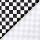 Katoenjersey Schaakbord [9 mm] – zwart/wit,  thumbnail number 4