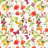 Outdoorstof Canvas Bloesems en vlinders – wit/lila,  thumbnail number 1