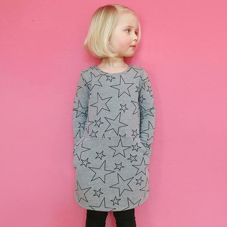 FANNIE - sweaterjurk met zakken, Studio Schnittreif | 86 - 152,  image number 3