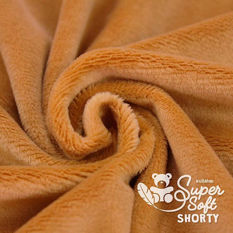 Pluche SuperSoft SHORTY [ 1 x 0,75 m | 1,5 mm ] - lichtbruin | Kullaloo,  image number 4