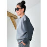 Sweatshirt melange geruwd – lichtgrijs,  thumbnail number 8