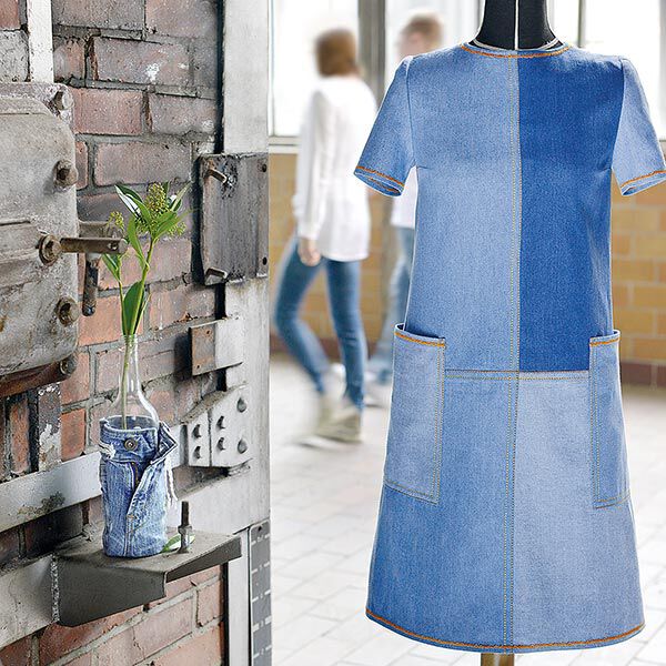Naaigarenset denim [ 100m | 6 Stuk ] | Gütermann creativ – kleurenmix,  image number 6