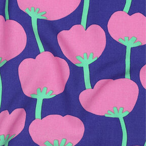 Lenzing Ecovero™ Poppies | Nerida Hansen – marineblauw/pink, 